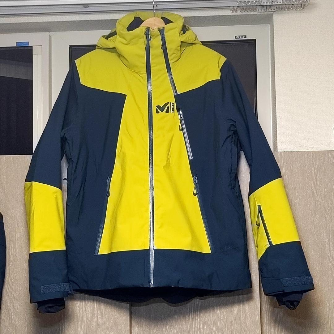 ミレー スキーウェア アラーニャ ネイビー/イエロー 上下セット