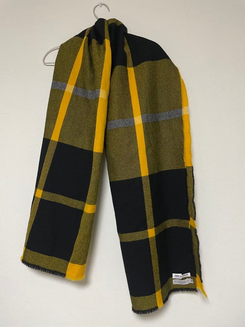 コムデギャルソン ロキャロン 大判ストール チェック