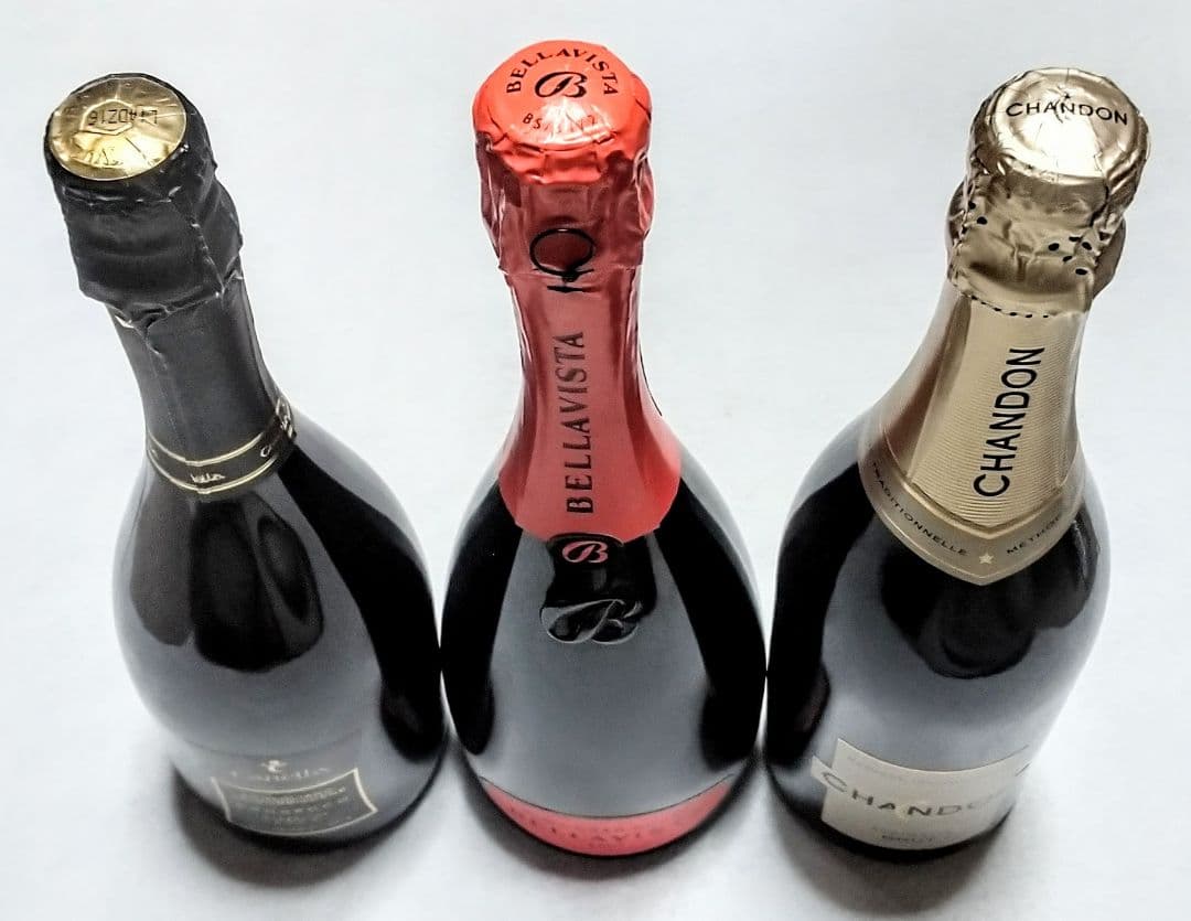 大人気の高級スパークリング (ベラヴィスタ&シャンドン&カネッラ)3本セット格安