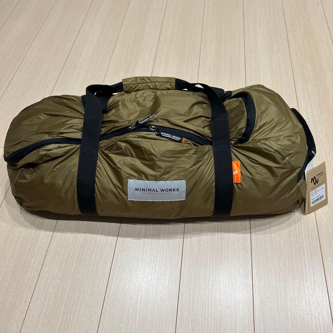 テント・タープ MINIMAL WORKS SHELTER G TAN