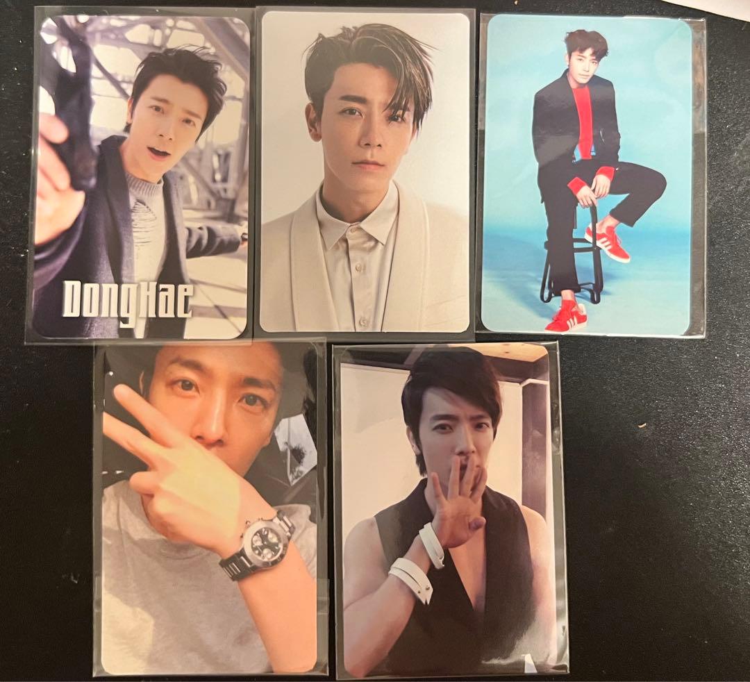 super junior d&e  ss7 ドンへ　トレカ　セット