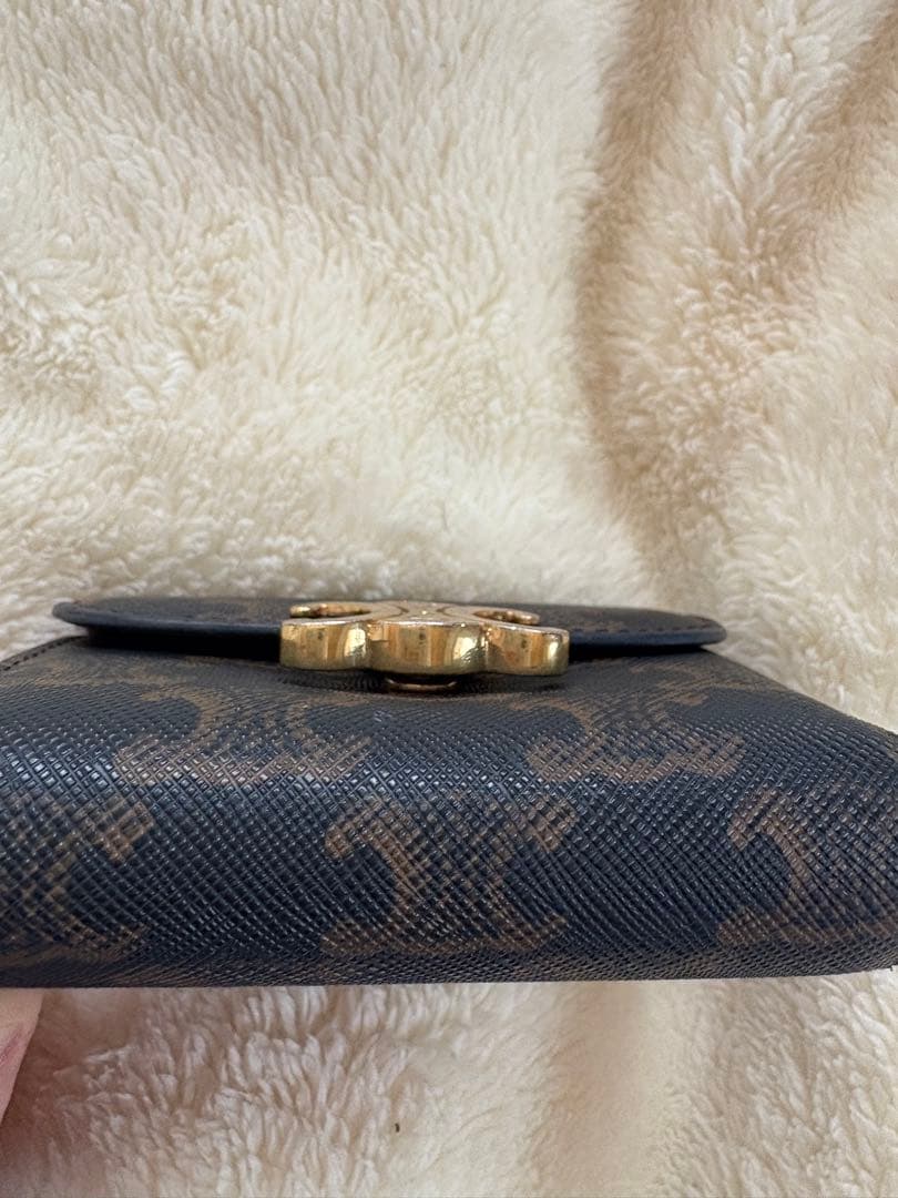 CELINE 三つ折り財布 モノグラム