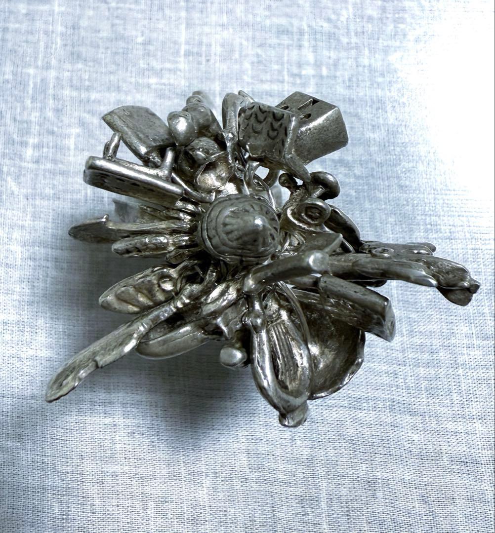 【稀少！】シルバー950 エケコ人形　ペルー