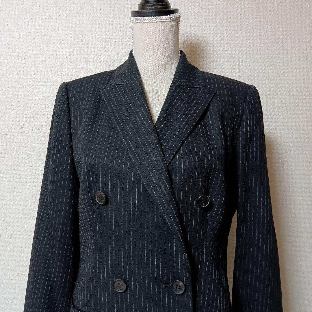 【大きいサイズ】バーバリーロンドン スーツ セットアップ 2点 ブラック