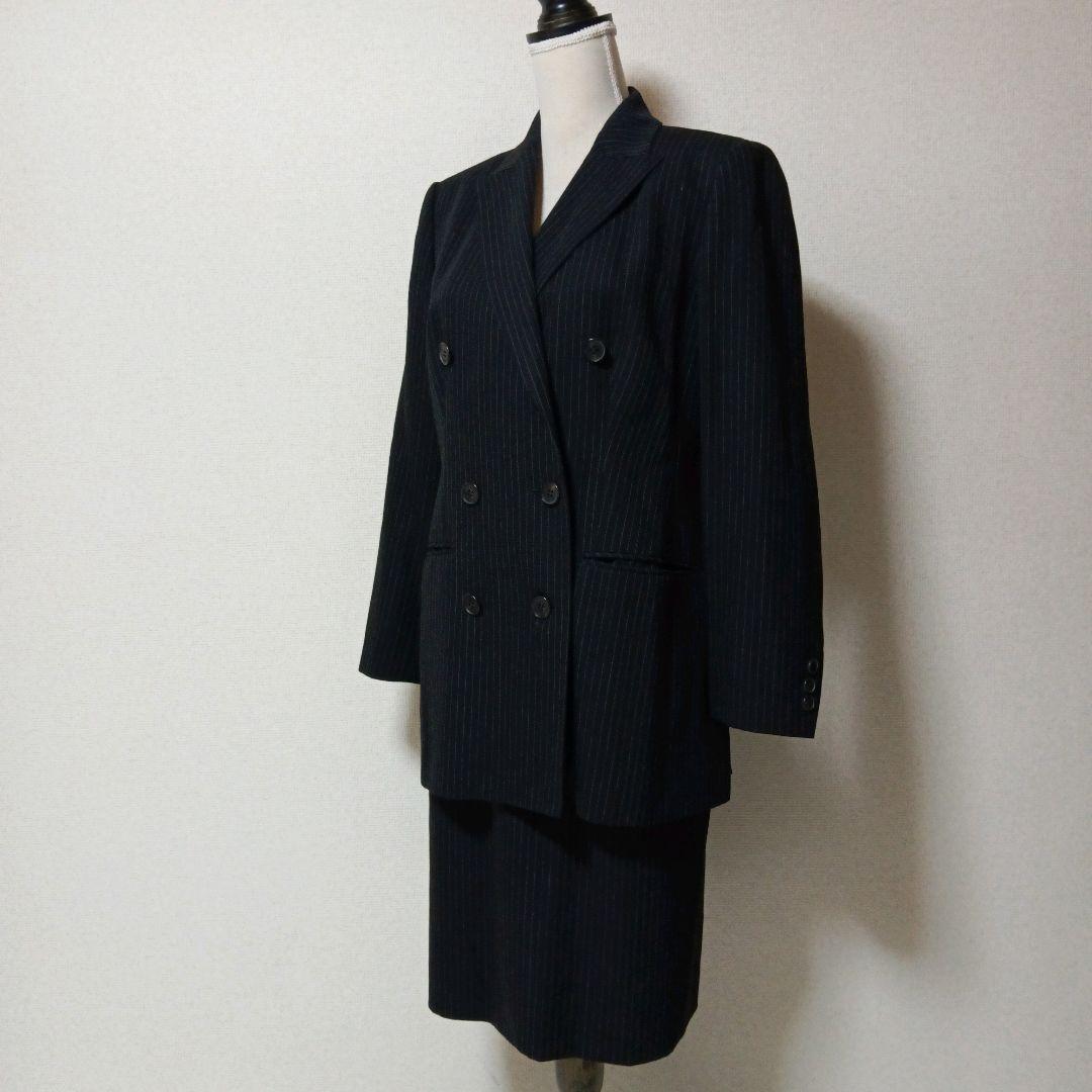 【大きいサイズ】バーバリーロンドン スーツ セットアップ 2点 ブラック