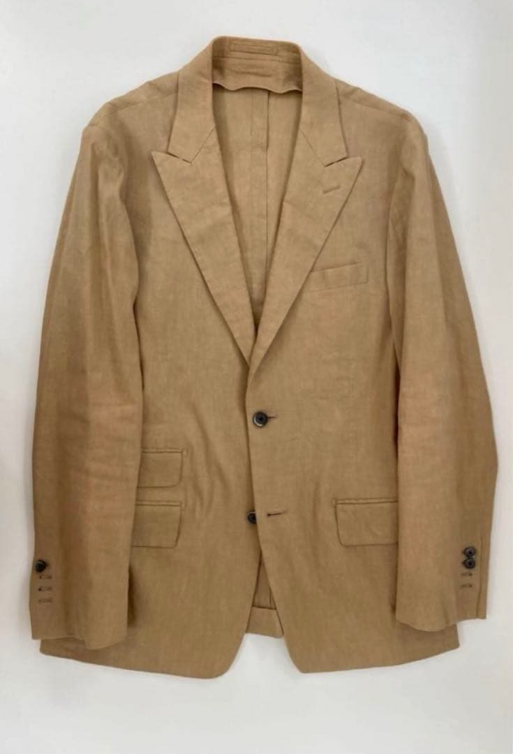 トゥモローランド　TOMORROWLAND ストレッチリネンセットアップスーツ