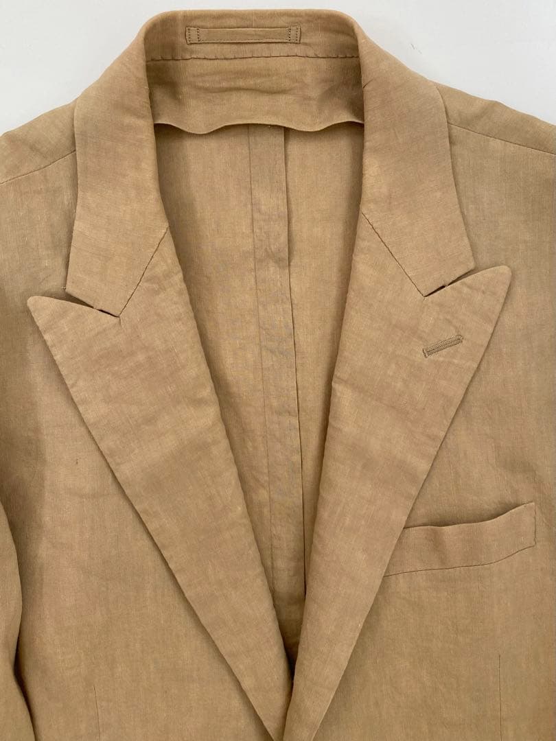 トゥモローランド　TOMORROWLAND ストレッチリネンセットアップスーツ