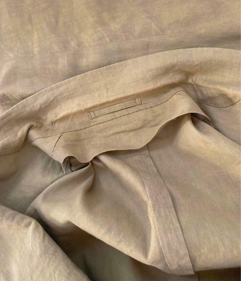 トゥモローランド　TOMORROWLAND ストレッチリネンセットアップスーツ