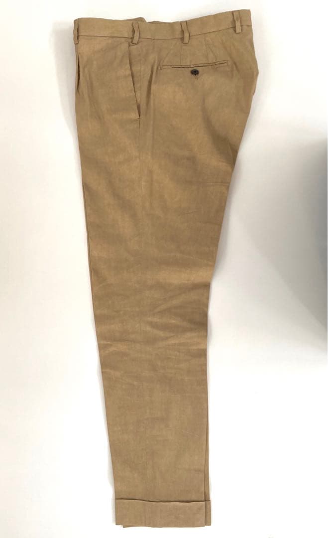 トゥモローランド　TOMORROWLAND ストレッチリネンセットアップスーツ