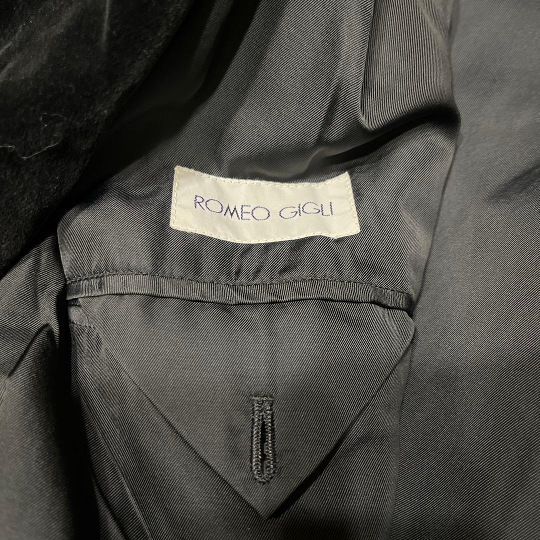 ROMEO GIGLI ベルベットコート　別珍　ロングコート