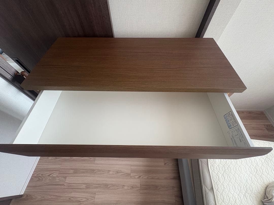 ニトリ ハイチェスト ウィッシュ3 WISH3 100HC-MBRウォールナット