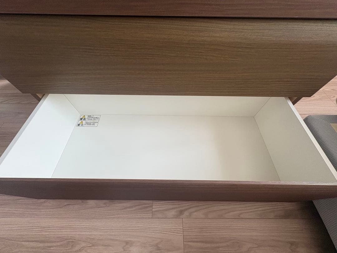 ニトリ ハイチェスト ウィッシュ3 WISH3 100HC-MBRウォールナット