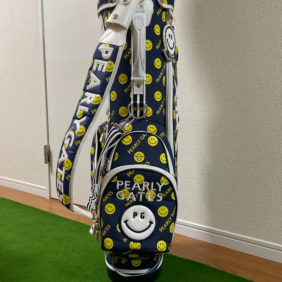 PEARLY GATESパーリーゲイツPGニコスマイルモデルキャディーバック希少