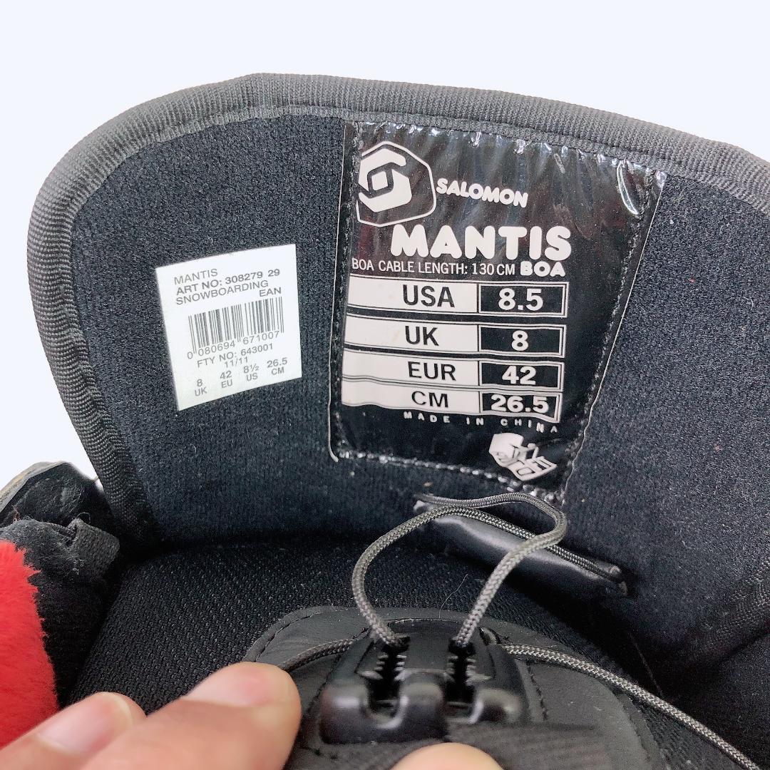 SALOMON MANTIS スノーボードブーツ BOA 26.5cm