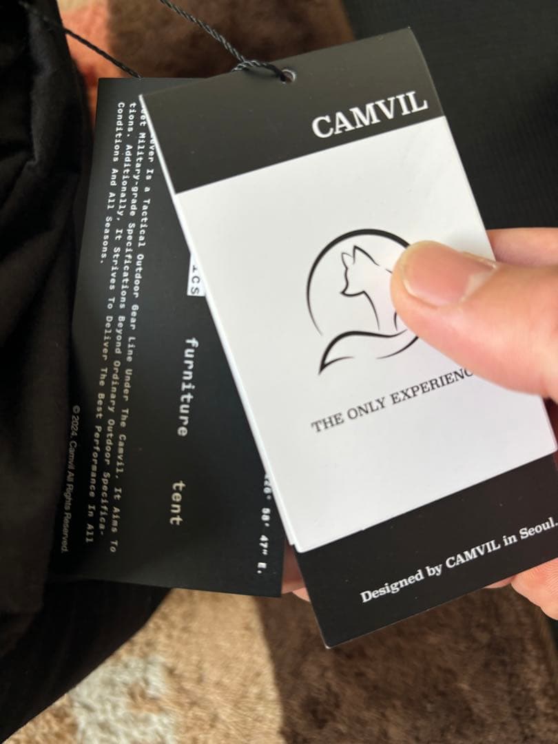 ケムビル　CAMVIL エアーテント　2p GoDong 2P Air