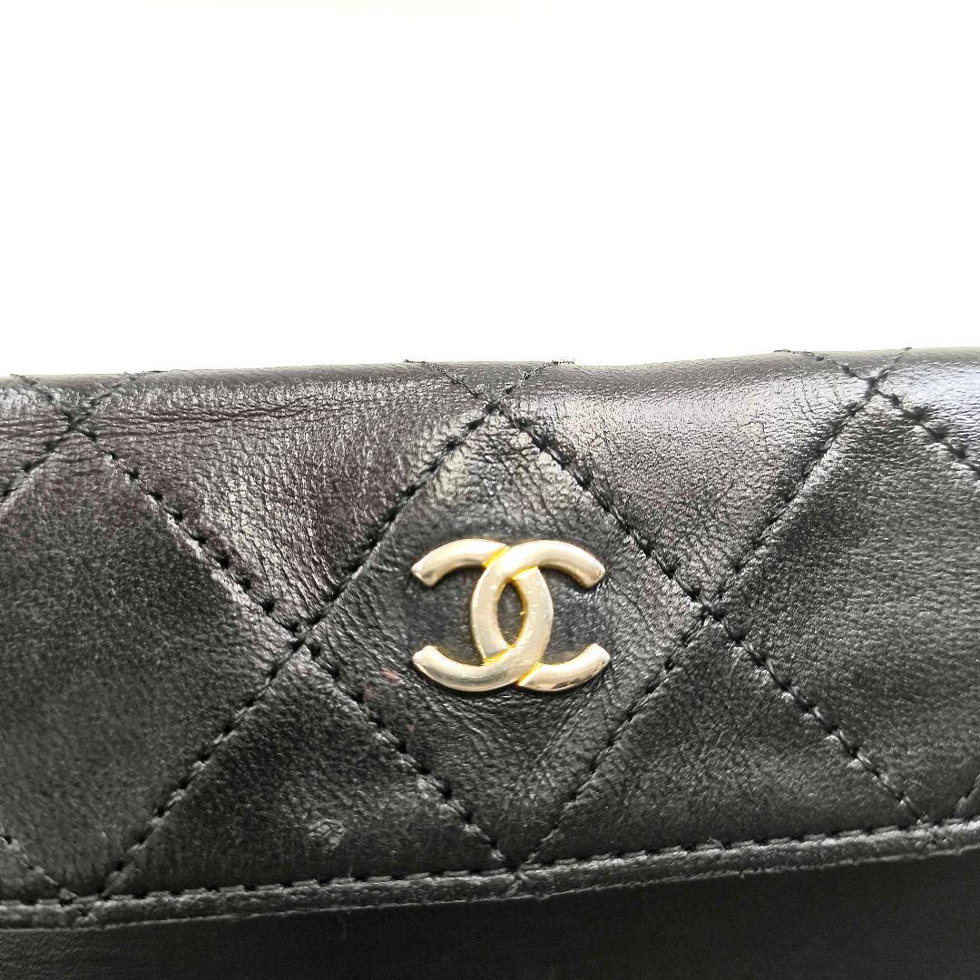 シャネル マトラッセ ラムスキン ミニポーチ CHANEL クラッチバッグ