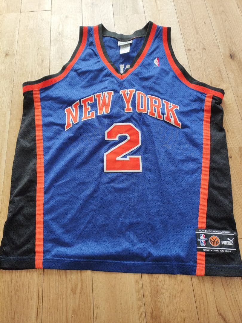 NBA★Nニックス★ラリー・ジョンソン★オーセンティックユニフォーム