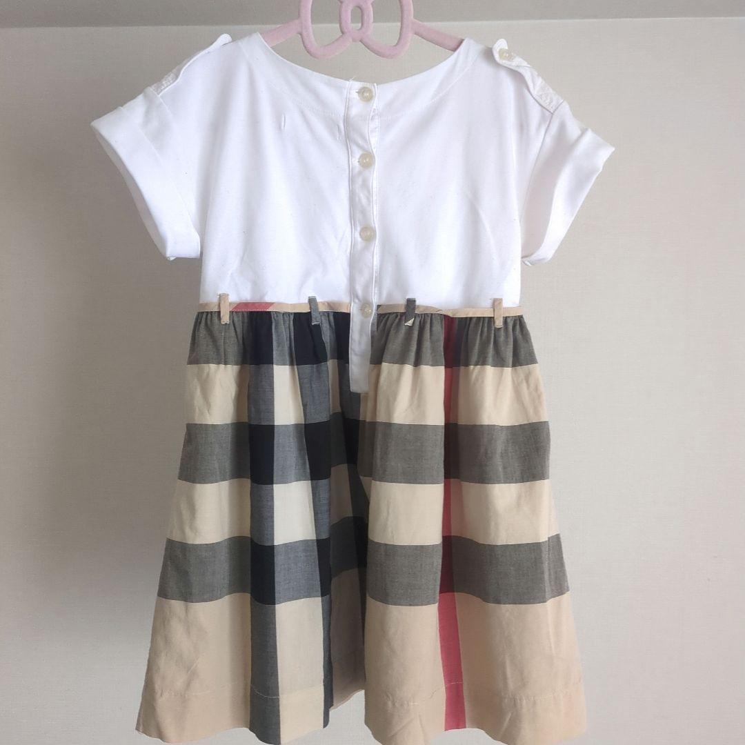 BURBERRY 半袖ワンピース 6Y 116cm