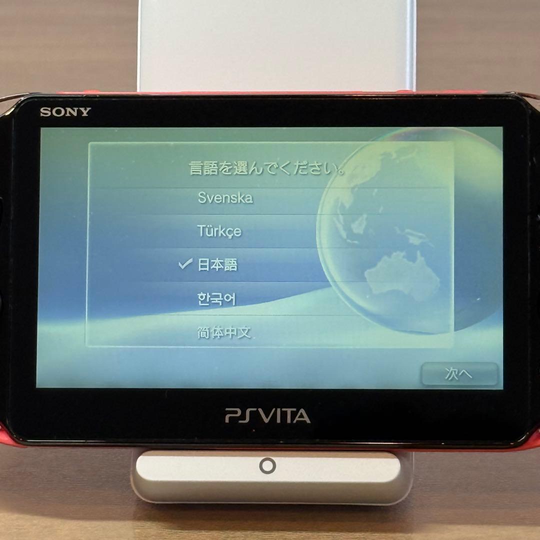 4-144 PSVITA PCH-2000 ピンク/ブラック