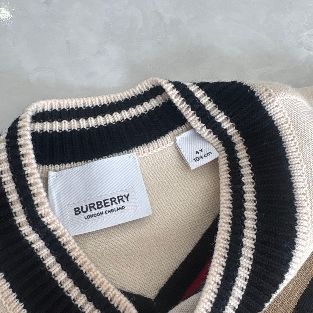 BURBERRY キッズ ストライプ ワンピース