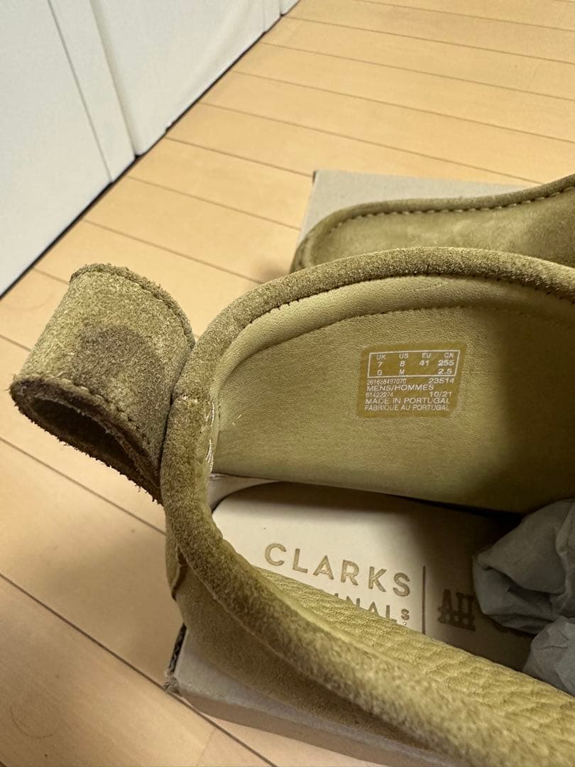 靴 SSZ x AH / Clarks WALLAROO UK7