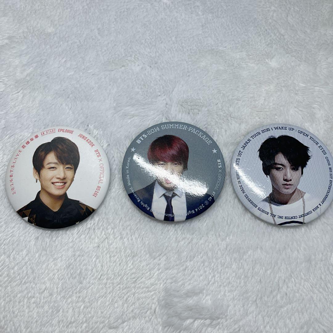 BTS ジョングク 缶バッジ 花様年華 wake up サマパケ