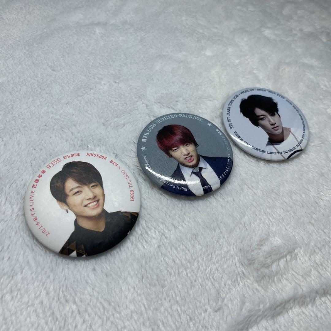 BTS ジョングク 缶バッジ 花様年華 wake up サマパケ