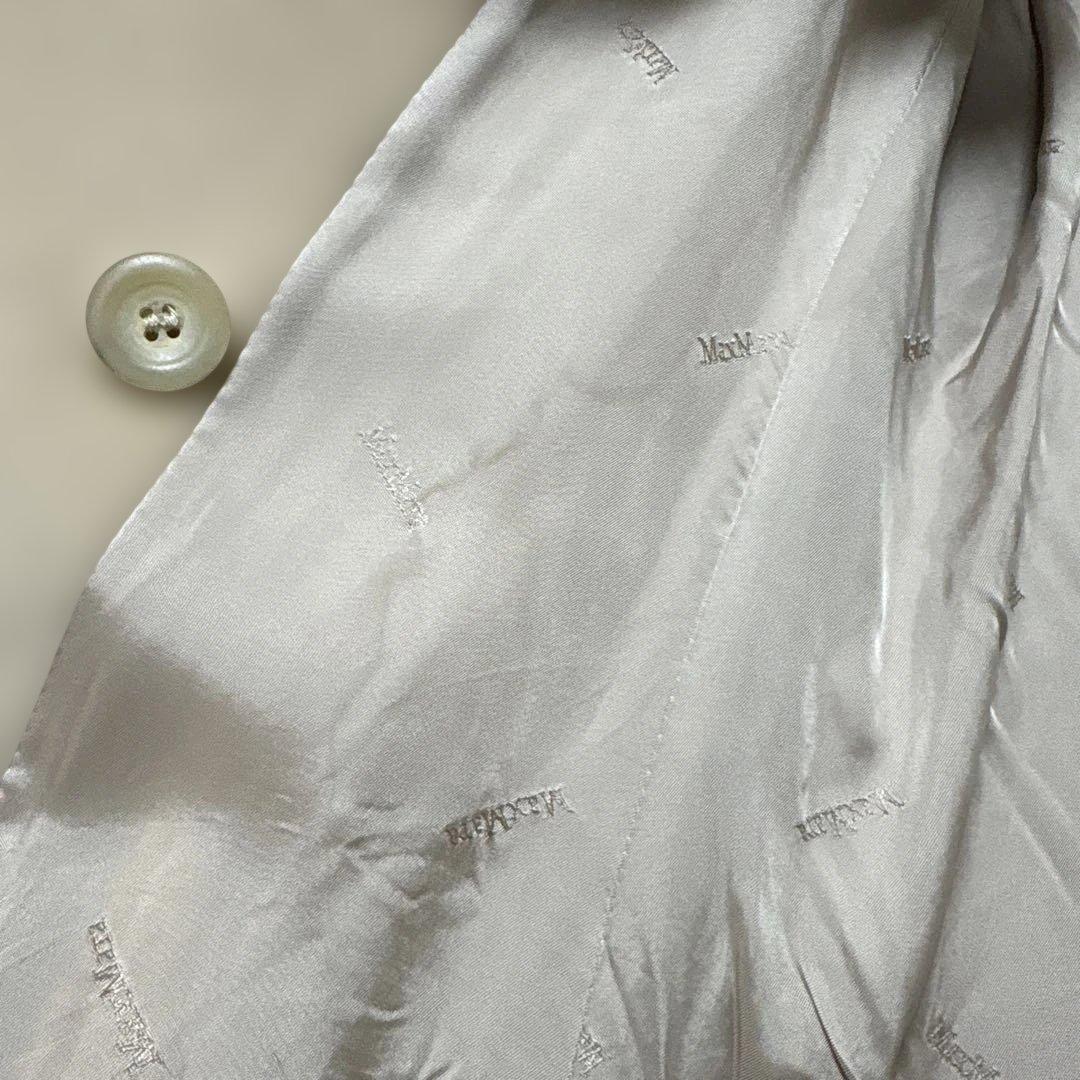 マックスマーラ アンゴラ混 ロングコート　ベルト　マニュエラ