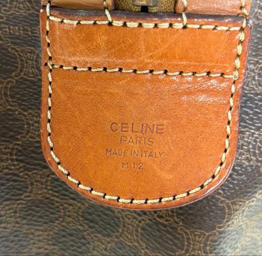 CELINE ボストンバッグ ブラウン