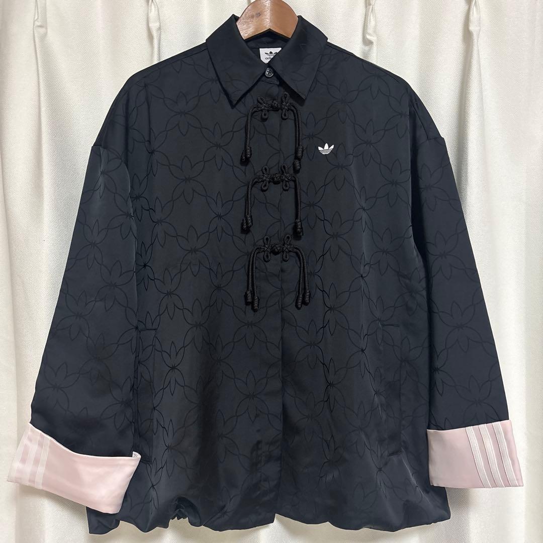adidas 中国限定 チャイナ シャツ ジャケット XS