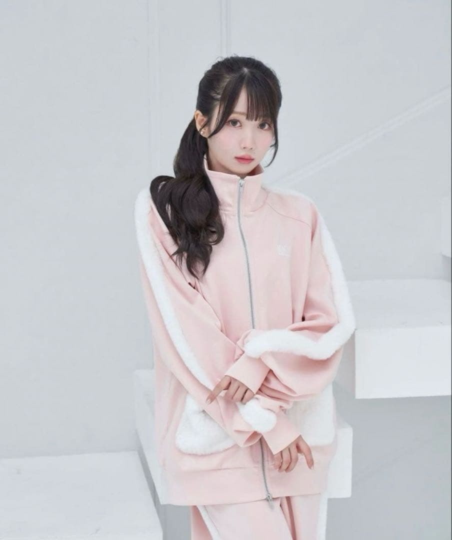 rosemuse ジャージ　セットアップ　ピンク