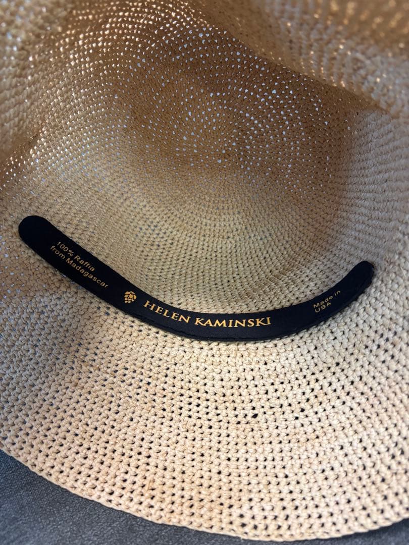 HELEN KAMINSKI ラフィア　麦わら帽子