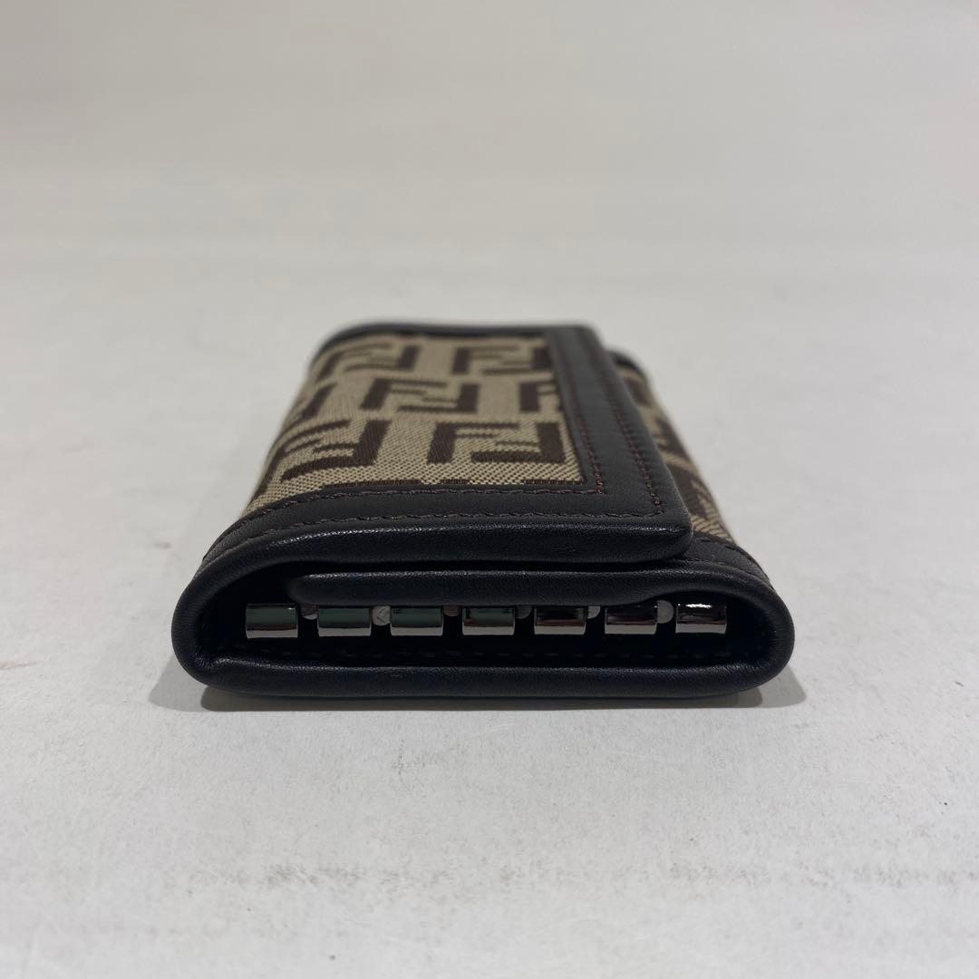 L00084 ＊フェンディ＊　ズッキーニ柄　キーケース6連
