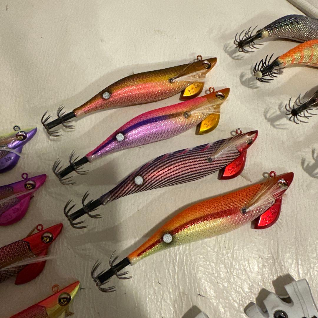 スクイッドマニア　など　エギ　まとめて　3.5、3号