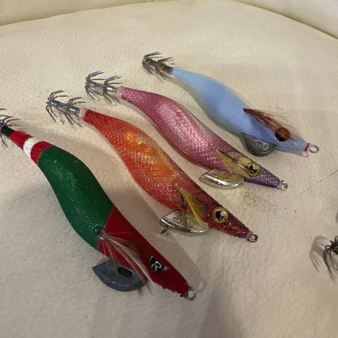 スクイッドマニア　など　エギ　まとめて　3.5、3号