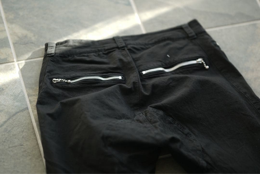 07aw junya watanabe man 縮絨 ライダー ナイロン パンツ