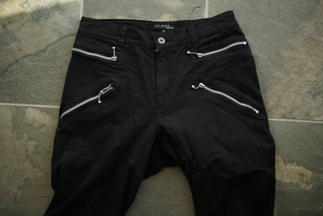 07aw junya watanabe man 縮絨 ライダー ナイロン パンツ