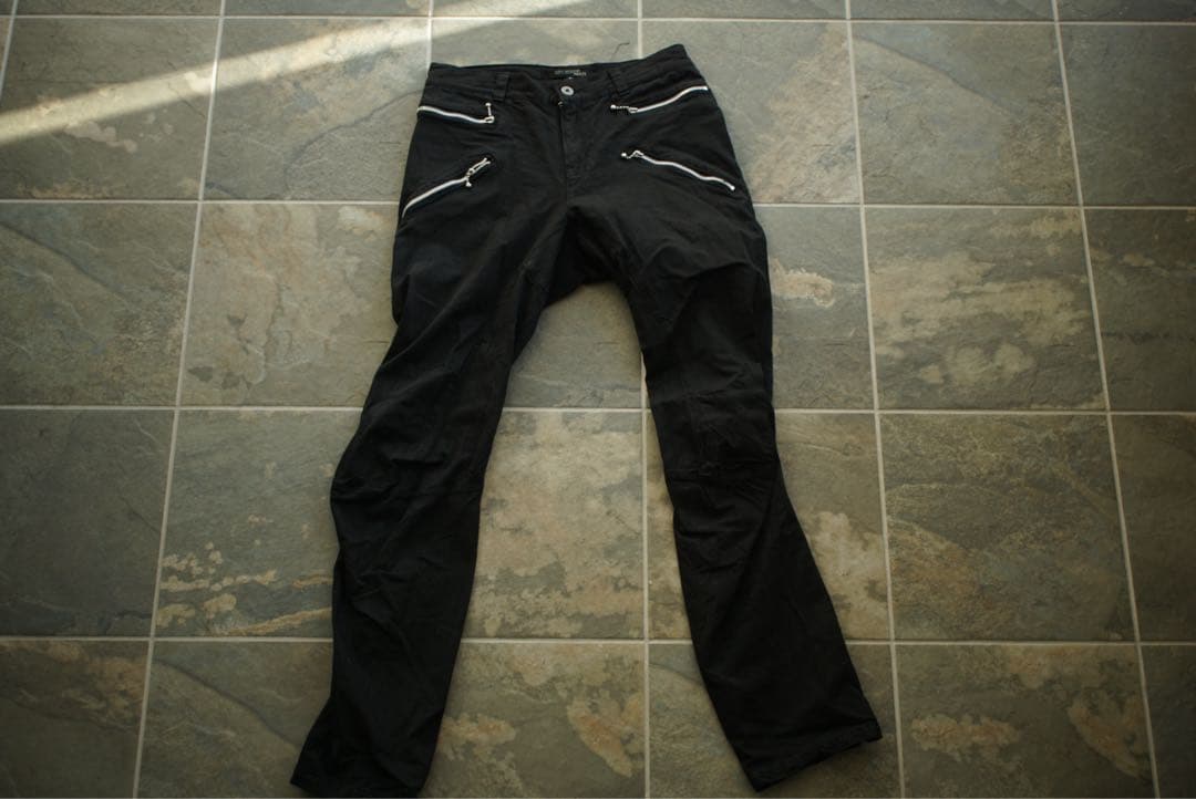 07aw junya watanabe man 縮絨 ライダー ナイロン パンツ