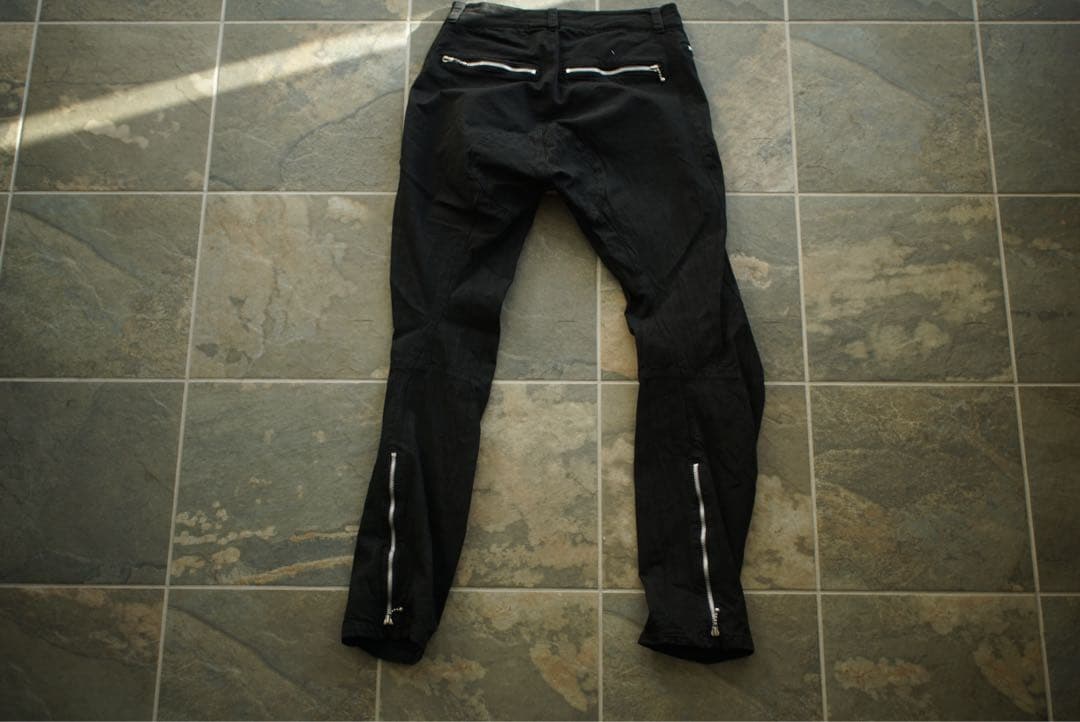 07aw junya watanabe man 縮絨 ライダー ナイロン パンツ