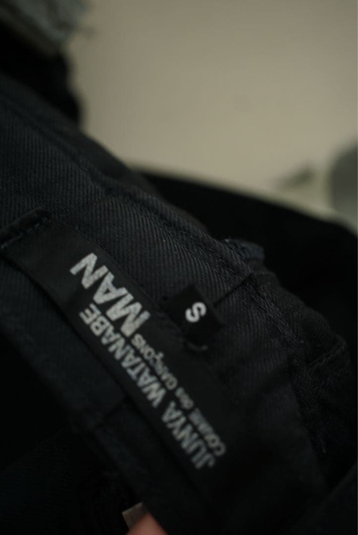 07aw junya watanabe man 縮絨 ライダー ナイロン パンツ