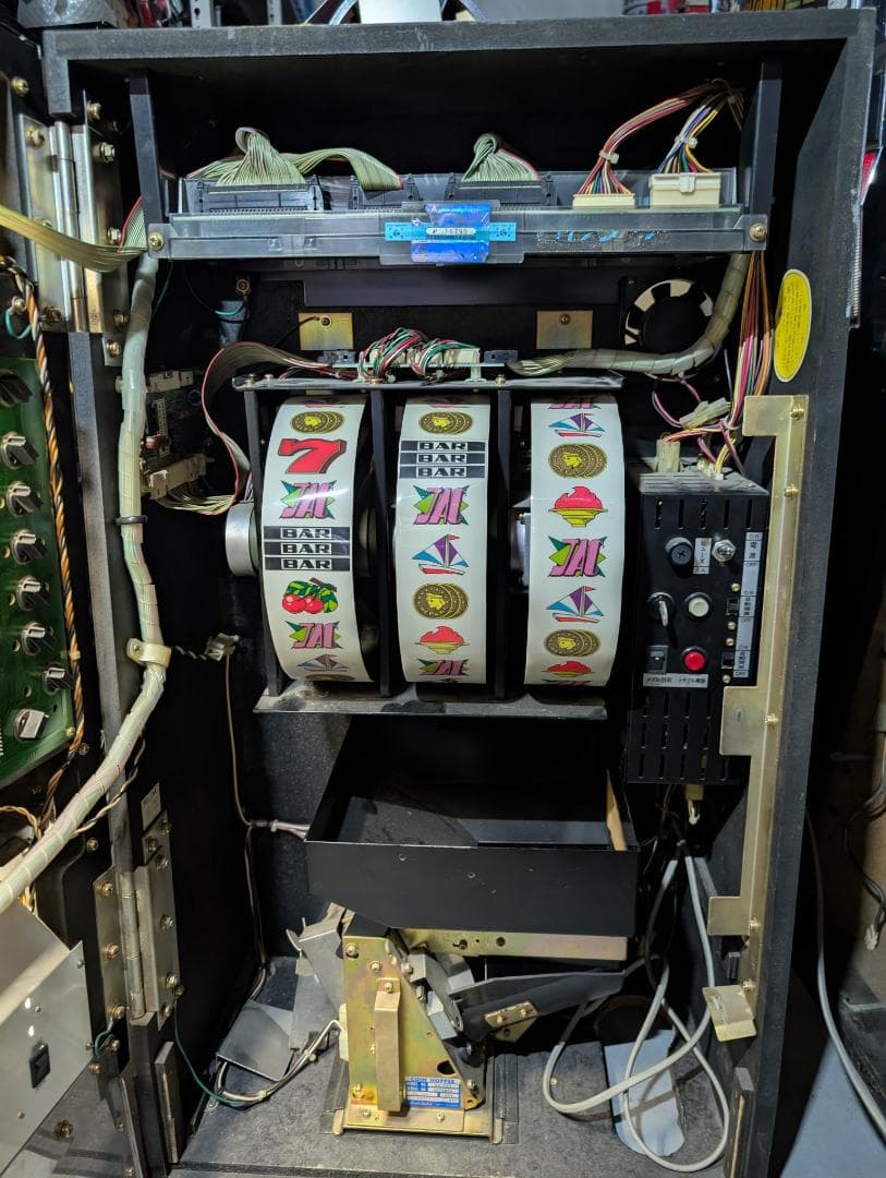 ジャンク品　パチスロ　ジャックポット２A　尚球社（岡崎産業）　４号機