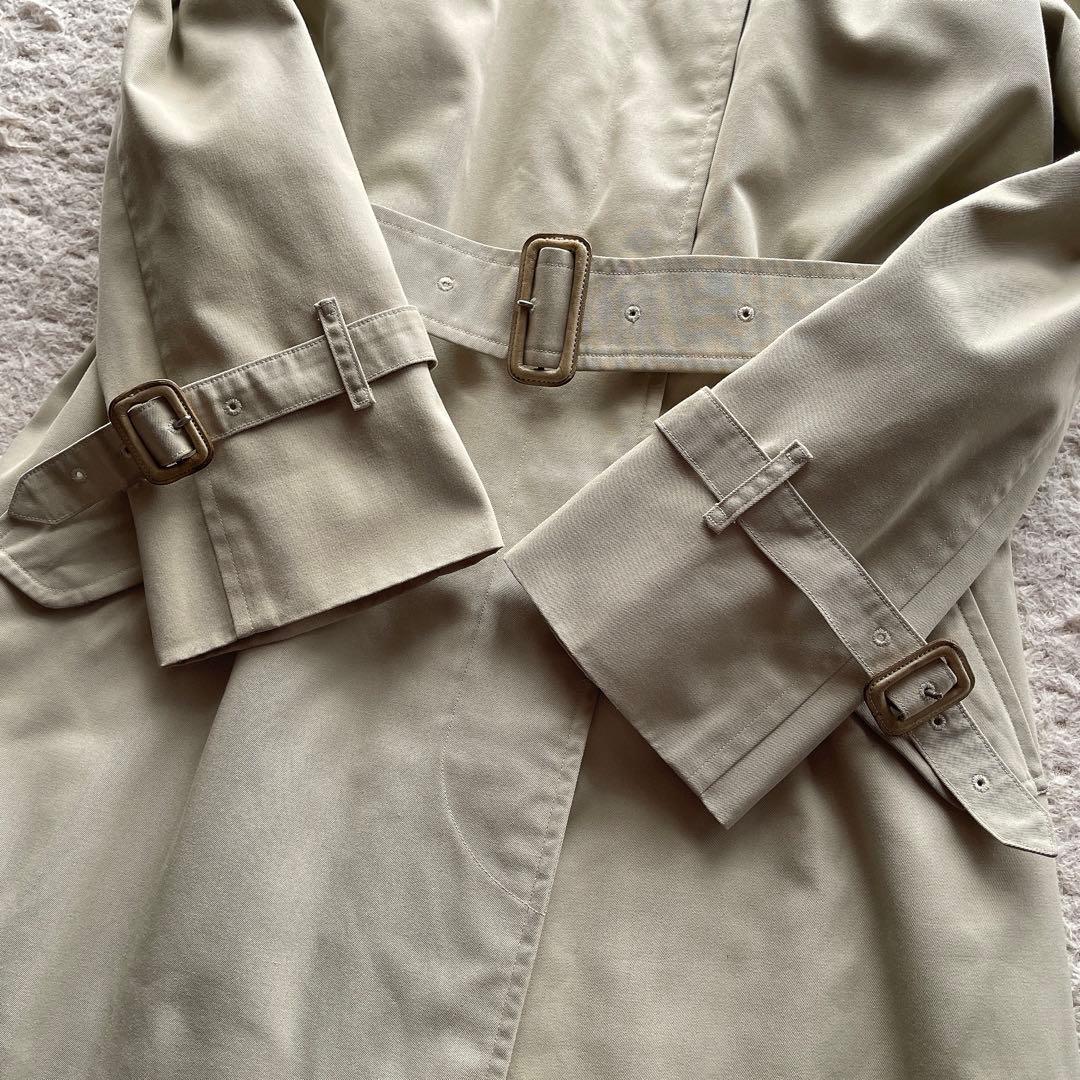 バーバリー トレンチコート ライナー ノバチェック ベルト ロング丈 S相当