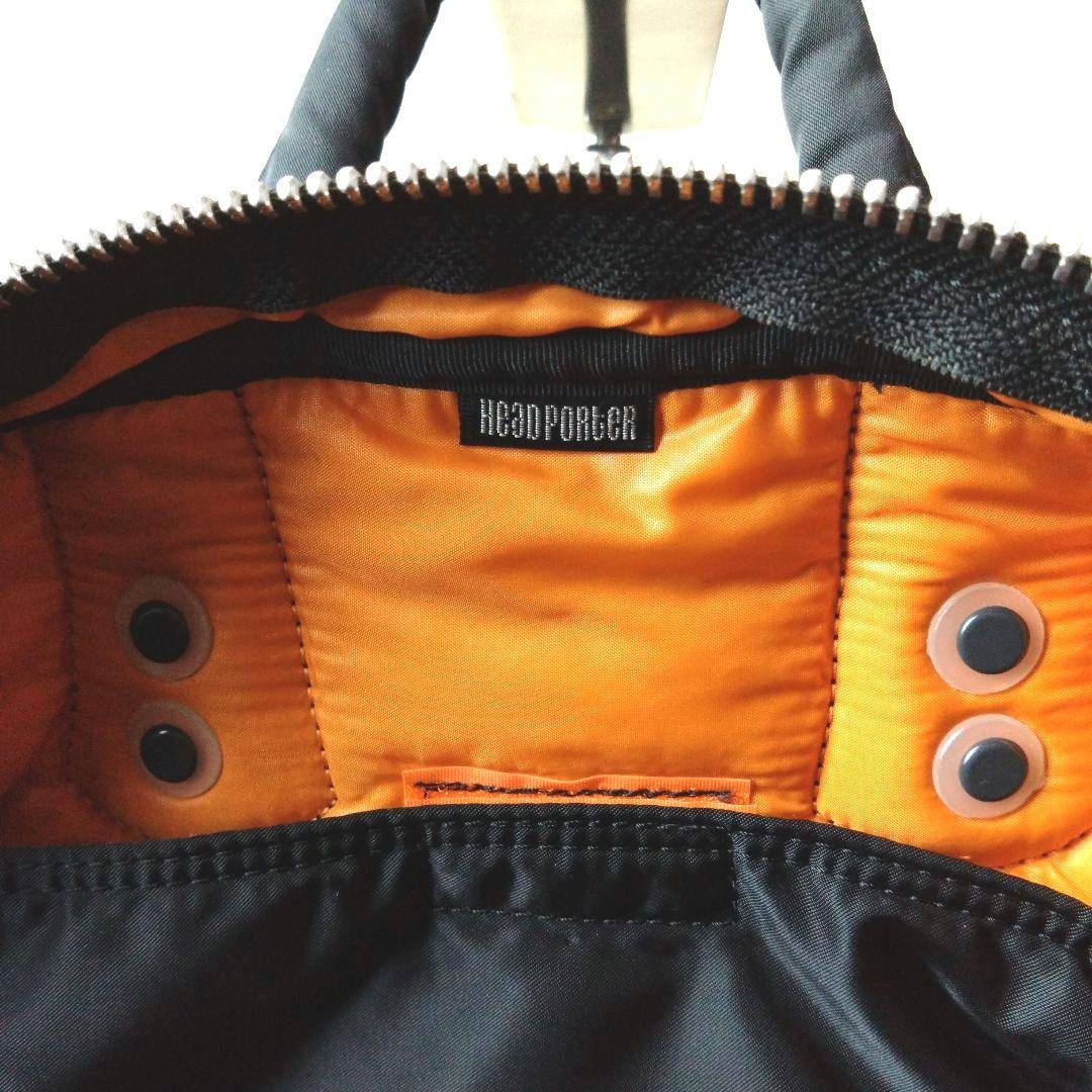 【極美品】HEAD PORTER タンカー ミニボストンバッグ 廃盤　ブラック黒