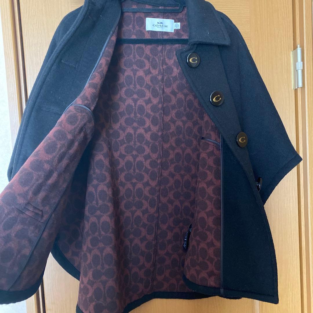 コーチ　ポンチョコート