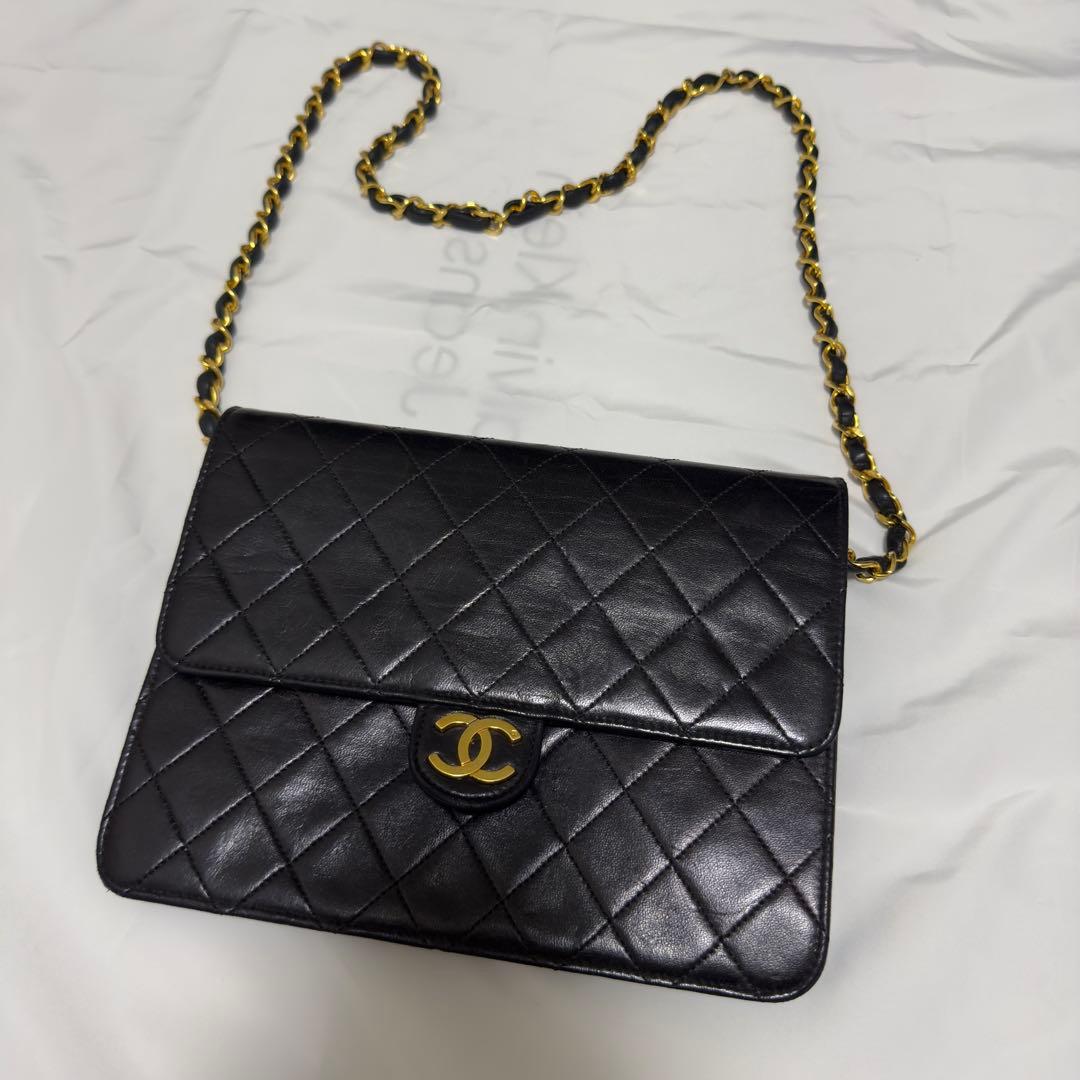 o*a様 【希少】シャネル マトラッセ チェーン 正規品 プッシュロック ショル