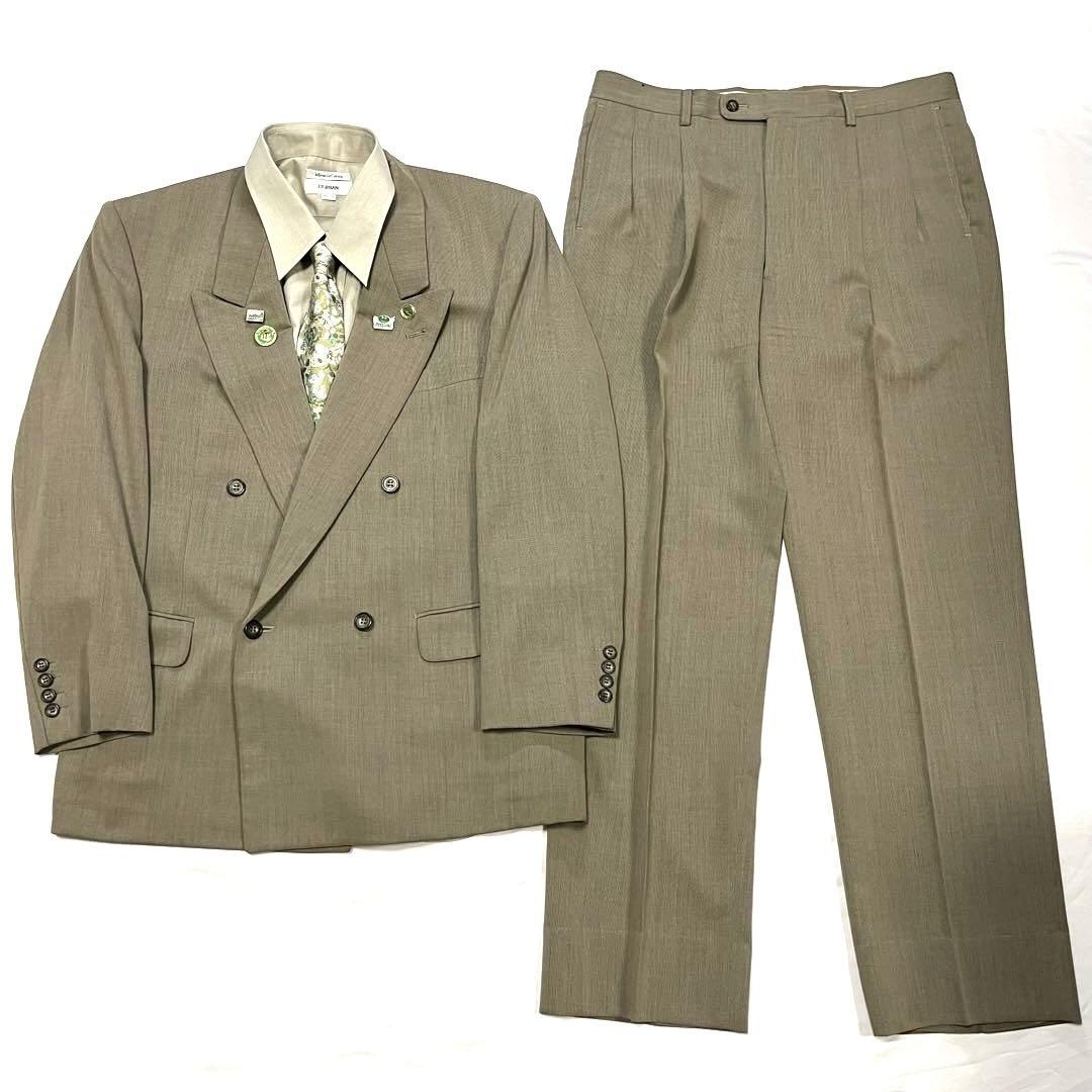 【Christian Dior】ディオール　セットアップ　ダブル　ピンズ