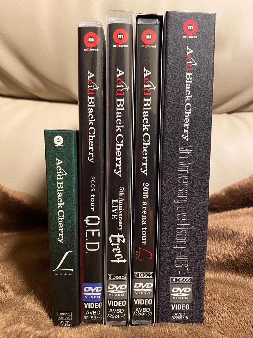 Acid Black Cherry ライブ DVD 5本セット まとめ売り