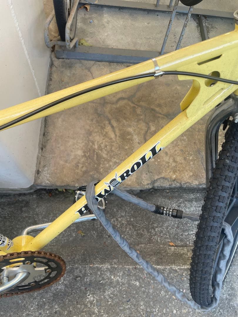 HOW I ROLL 自転車本体 イエロー ハウアイロール