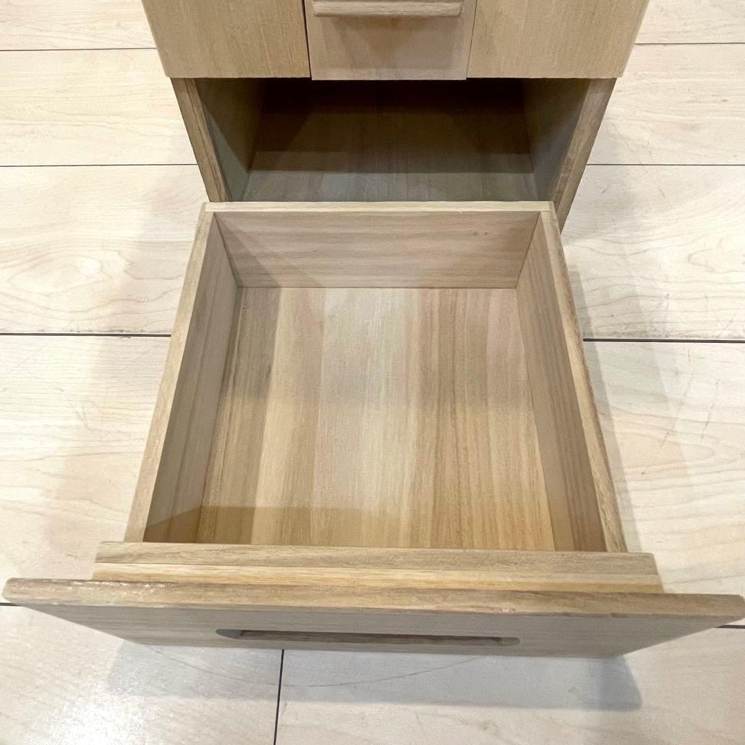 【未使用】竹本木箱店 米蔵 米びつ 桐製 ライスストッカー 30kg スリム