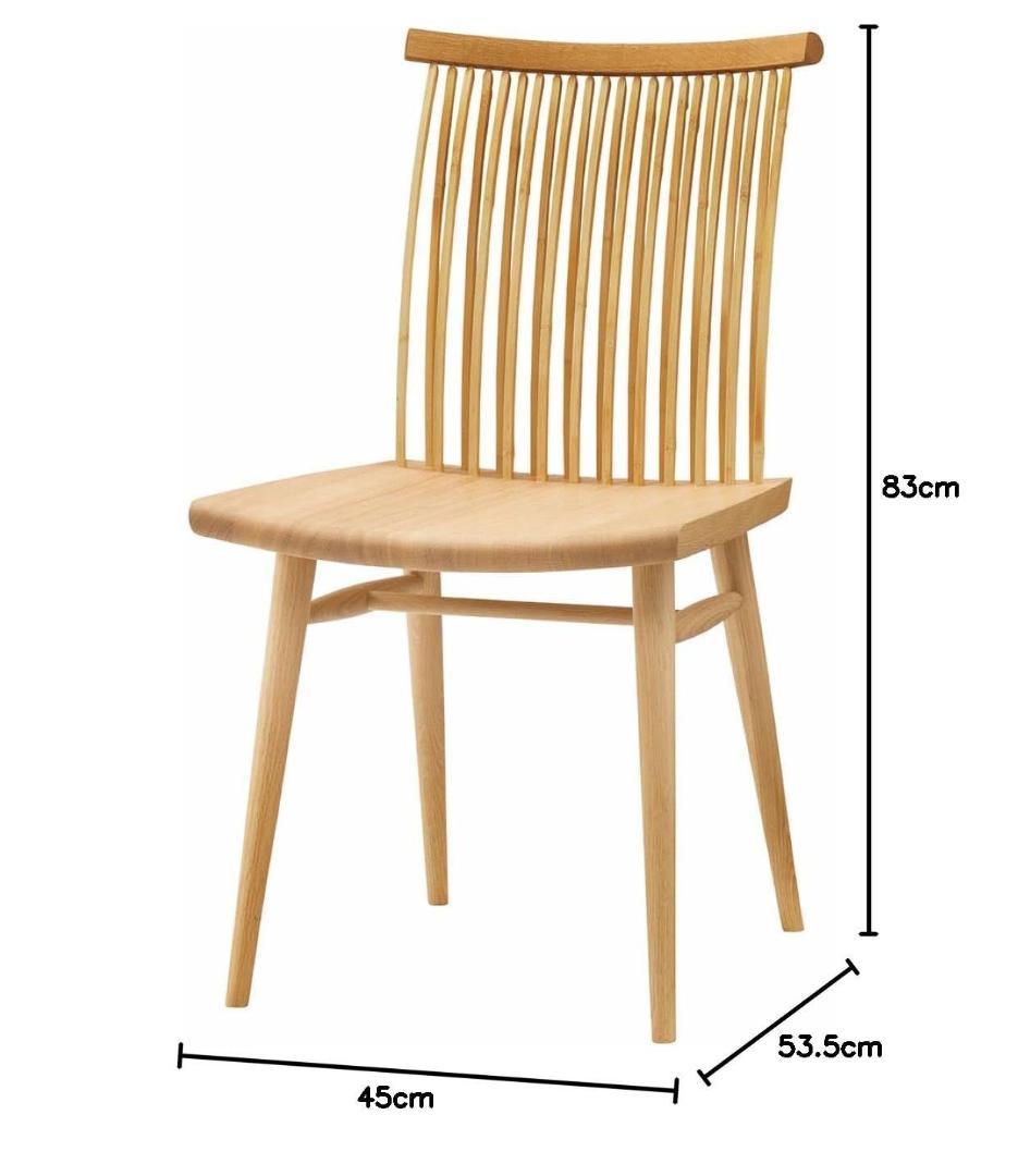 美品　 月華　 柏木工　最高級　サイドチェア　希少 SH430 NP